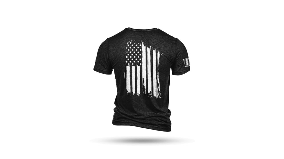 Nine Line Apparel Nine Line America Short Sleeve Shirt Black Triblend 3XL, AMERICA-TSTRI-CHARCOALBLACKTRIBLEND-3XL
