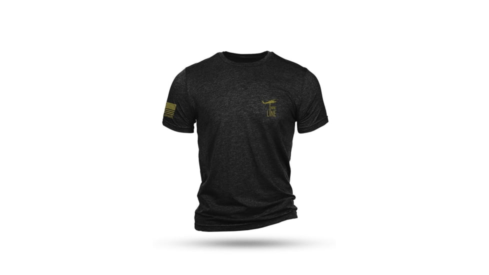 Nine Line Apparel Nine Line American Camo Short Sleeve Shirt Black Triblend 3XL, AMERCAMO-TSTRI-CHARCOALBLACKTRIBLEND-3XL