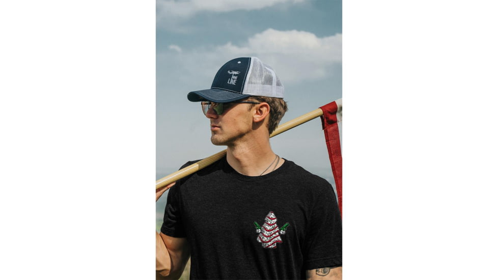 Nine Line Apparel Nine Line Cake Tree Triblend Short Sleeve Shirt Black L, CAKETREE-TSTRI-CHARCOALBLACKTRIBLEND-L