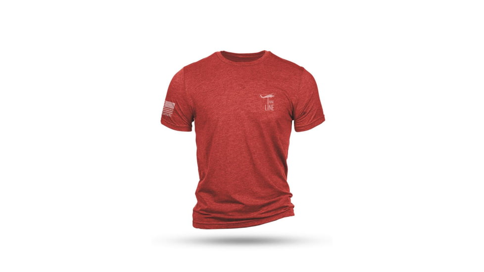 Nine Line Apparel Nine Line Xmas Story Triblend Short Sleeve Shirt Red M, CSTRYSCHEM-TSTRI-REDTRIBLEND-M