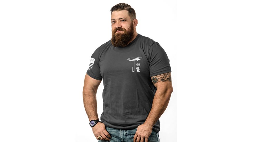 Nine Line Get The Hell Out Graphic T-Shirts - Mens, HeavyMetal, Medium GTHO-TS-HEAVYMETAL-M