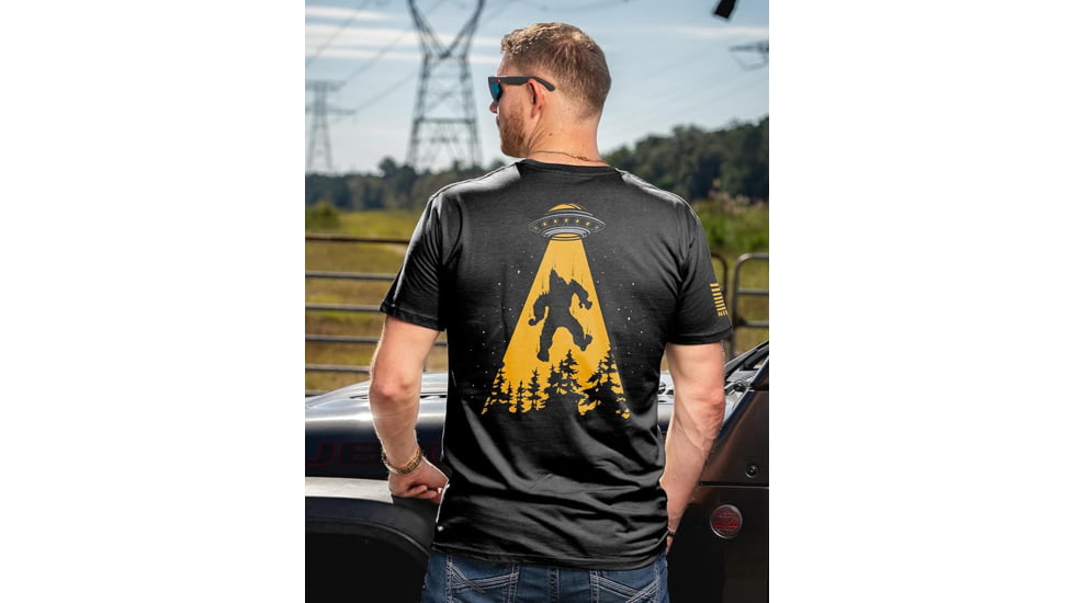 Nine Line UFO Squatch Triblend T-Shirt Black M 2D373415
