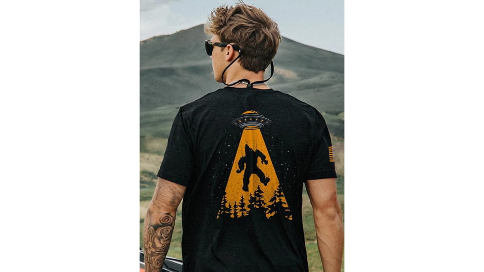 Nine Line UFO Squatch Triblend T-Shirt Black M 2D373415