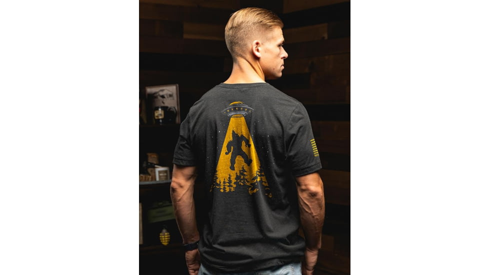 Nine Line UFO Squatch Triblend T-Shirt Black M 2D373415