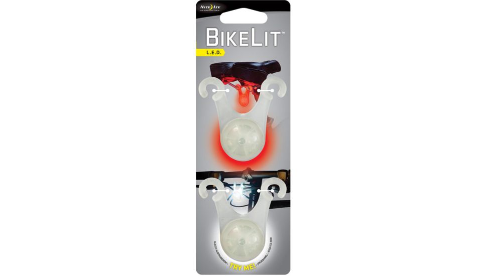 Nite Ize BikeLit Under Bike Seat LED Light - Combo Red/White NBL2-06-02-10
