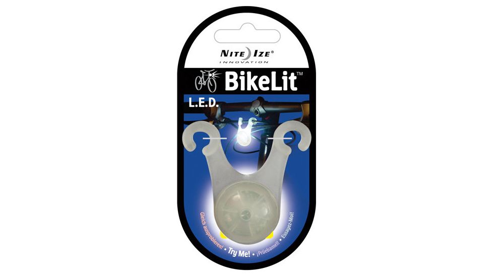Nite Ize BikeLit Under Bike Seat LED Light - White NBL-06-02 
