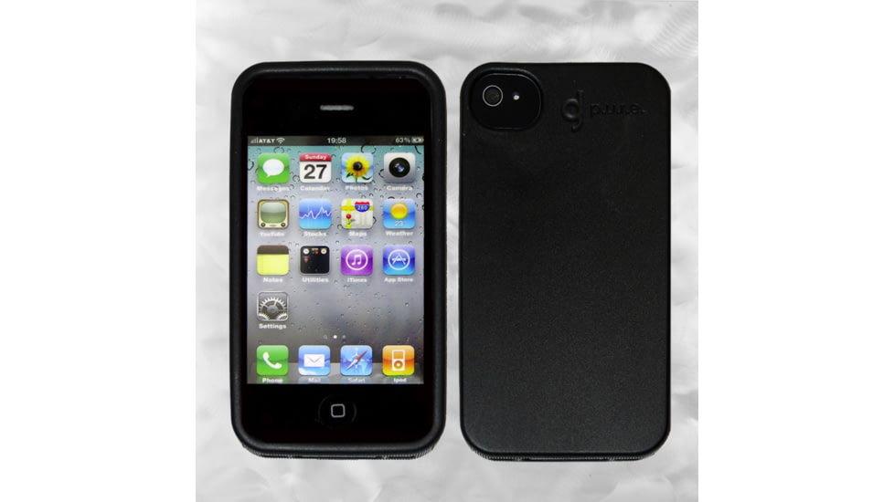Nite Ize Biodegradable Bio Case for Iphone 4 &amp; 4S, Black BIO-IP4-01