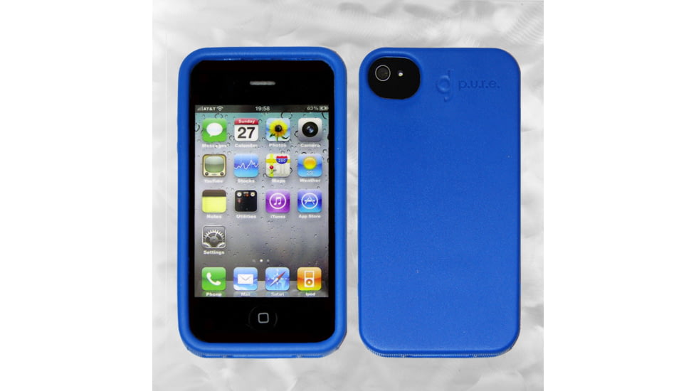 Nite Ize Biodegradable Bio Case for Iphone 4 &amp; 4S, Blue BIO-IP4-03