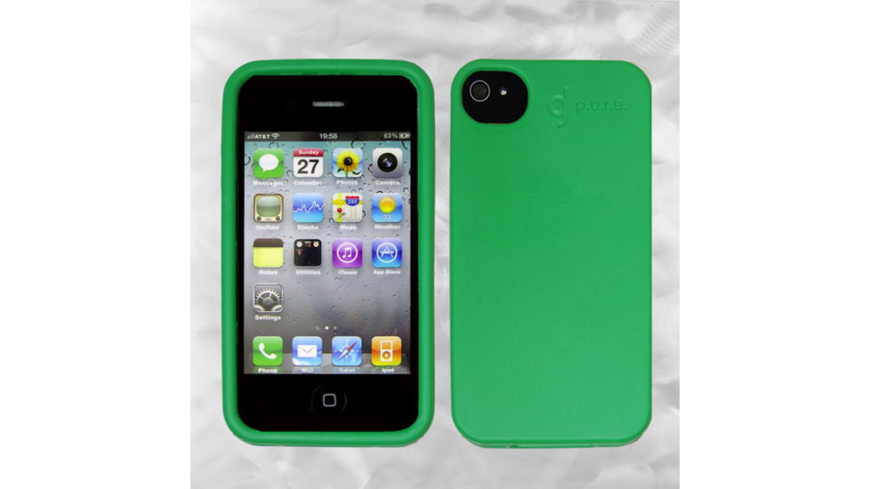 Nite Ize Biodegradable Bio Case for Iphone 4 &amp; 4S, Green BIO-IP4-28