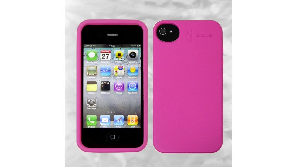 Nite Ize Biodegradable Bio Case for Iphone 4 &amp; 4S, Pink BIO-IP4-12