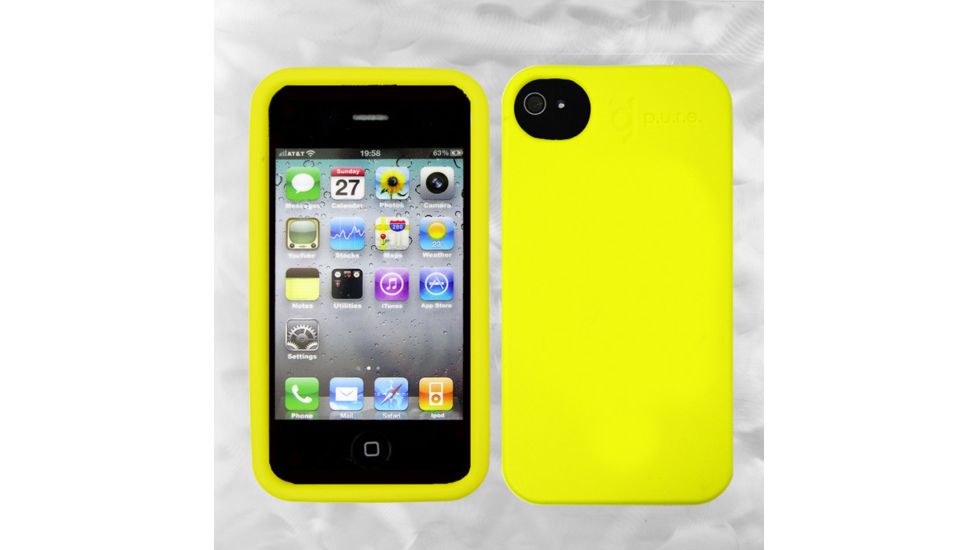 Nite Ize Biodegradable Bio Case for Iphone 4 &amp; 4S, Yellow BIO-IP4-16