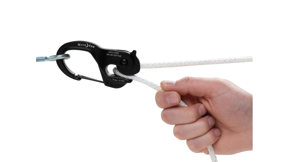 Nite Ize Camjam Xt Large Aluminum Rope Tightener W/ 10 Rope - NCJLA-02-R3