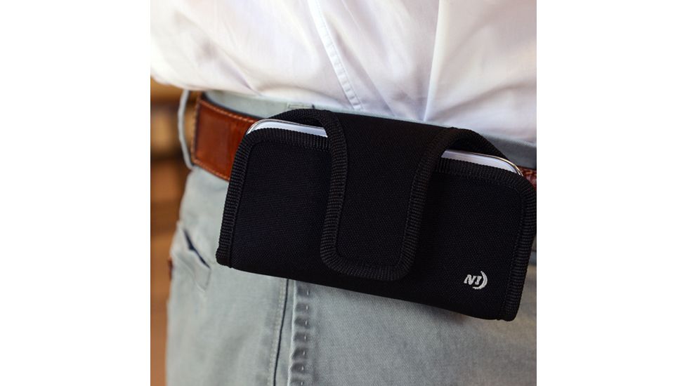 Nite Ize Clip Case Fits All Holster,Horizontal Black CCSFA-01-R3