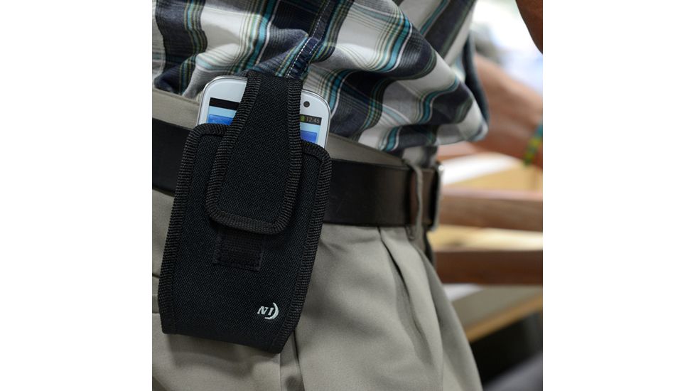 Nite Ize Clip Case Fits All Holster,Vertical Black CCFAL-01-R3