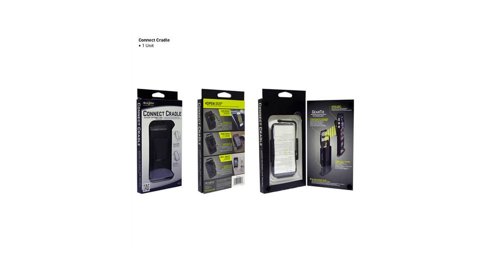Nite Ize Connect Case Cradle for iPhone 4/4S, Black CNTCC-08