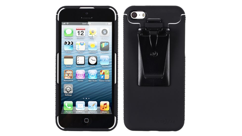 Nite Ize Connect Case iPhone 5C, Black CNT-IP5C-01SC
