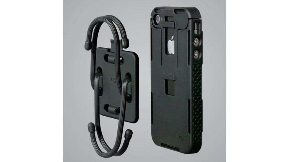 Nite Ize Connect Case/Mobile Mount Combo Pack - Black CNTMM-IP4-01SC