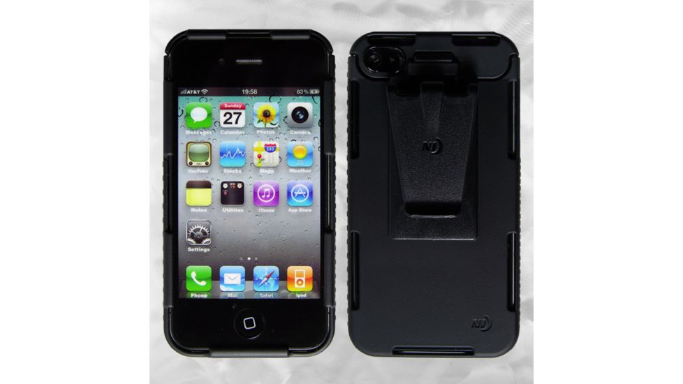 Nite Ize Connect Case/Mobile Mount Combo Pack - Black CNTMM-IP4-01SC