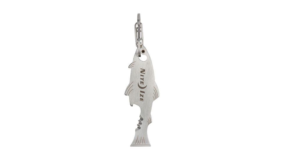 Nite Ize DoohicKey FishKey Key Tool, Stainless KMTFKS-11-R6