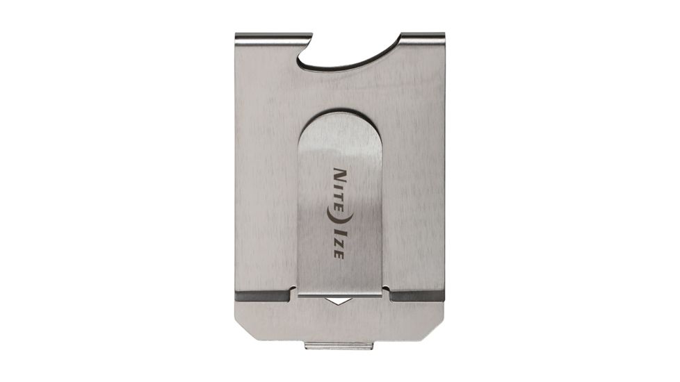 Nite Ize Financial Tool Multi Tool Money Clip, Stainless MCT-11-R7