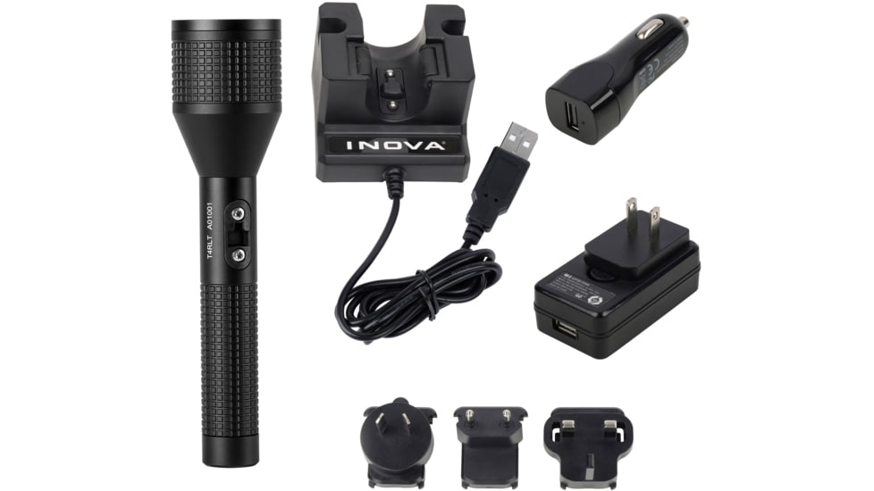 Nite Ize Inova T4r Long Throw Rechargeable Tactical Flashlight - T4RLTA-01-R8