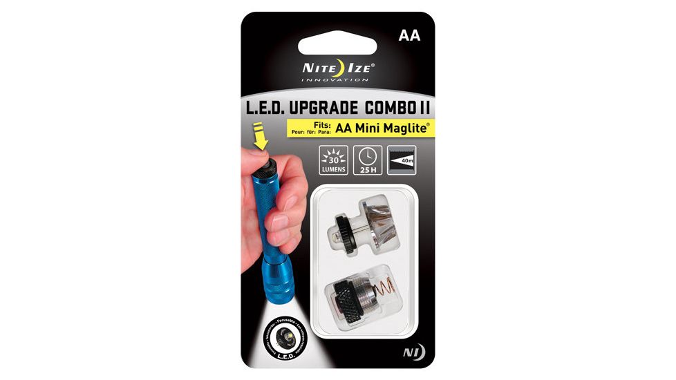Nite Ize Flashlight LED Combo Upgrade Kit 2 LUC2 07