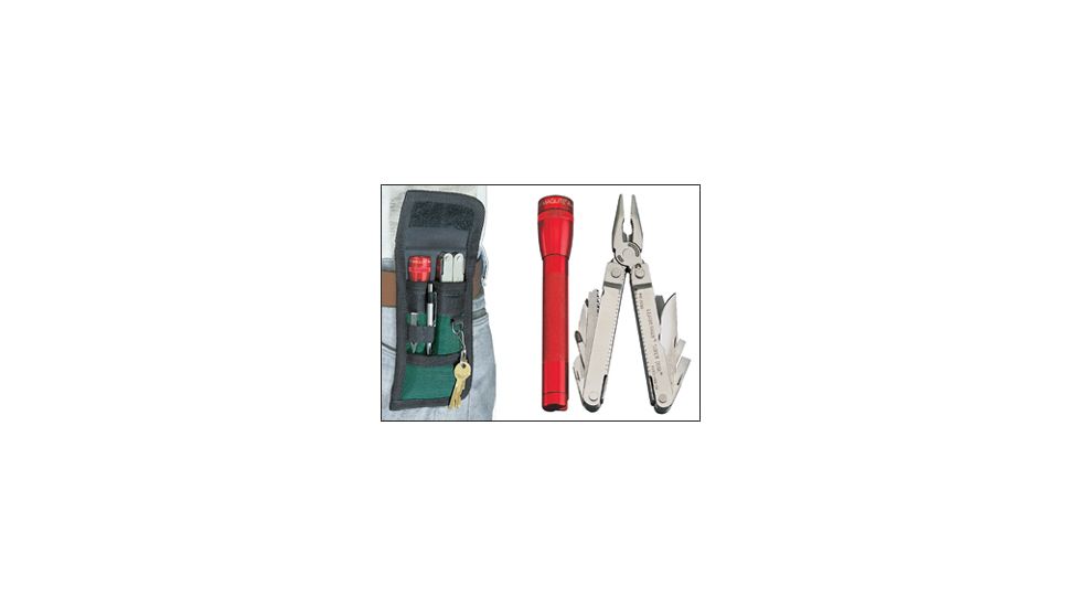 Nite Ize NPI-03-01 Black Pock-Its Flashlight and Utility Holster w/ Belt Clip