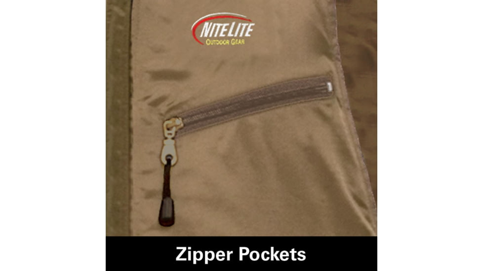 Nite Lite Extreme Insulated Bib - Mens, 2XL, Brown, NLEB - XXLarge