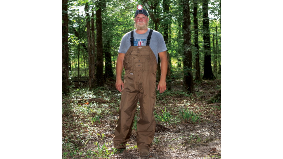 Nite Lite Pro Non-Insulated Bib - Mens, Small, Brown, NLHAB - Small