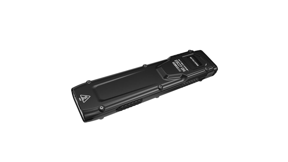 Nitecore EDC27 UHi 3100 Lumen Ultra Slim Flat EDC Flashlight, Black, EDC27UHI