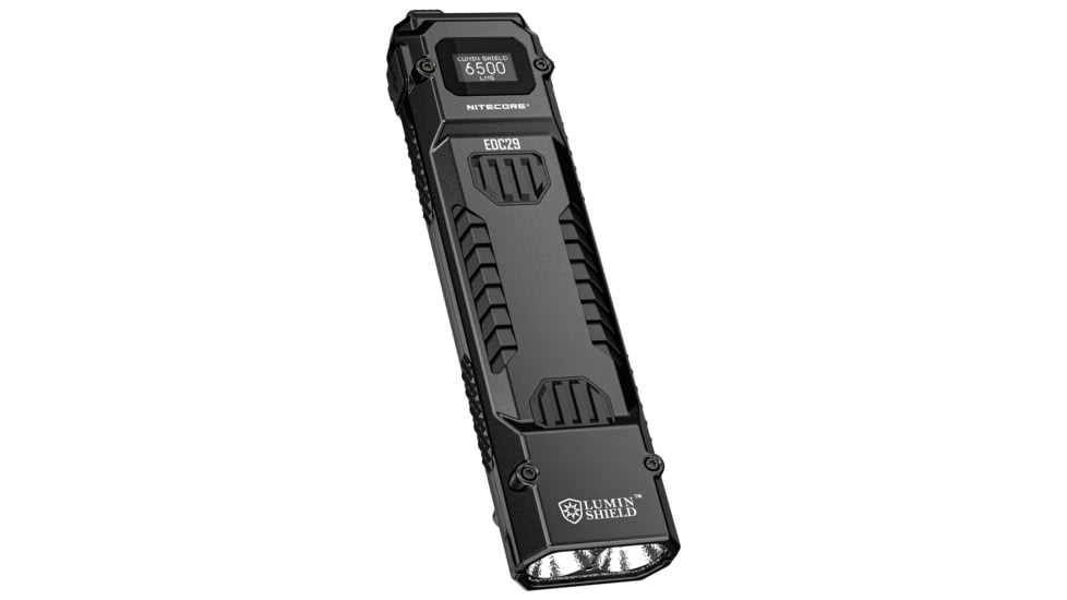 Nitecore EDC29 Lithium Ion 6500 Lumens Flat LED Flashlight, Black, EDC29