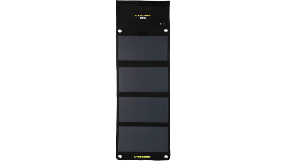 Nitecore FSP30 30W Foldable Solar Panel, Black, CHG-NITE-FSP30