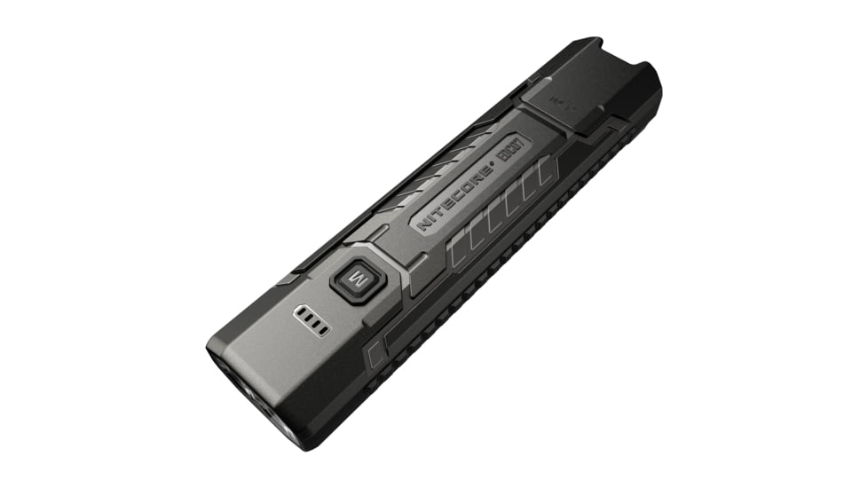 Nitecore EDC07 Rechargeable Lithium Ion 1500 Lumens LED Flashlight, Black, 6952506409792