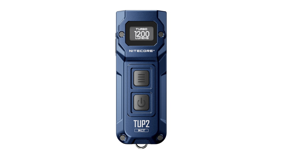 Nitecore TUP2 MCT Rechargeable Keychain EDC Lithium Ion 1200 Lumens LED Flashlight, Blue, 6952506409525