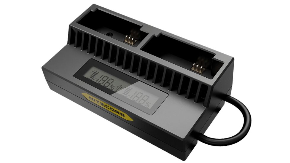 Nitecore UGP4 Intelligent USB Battery Charger, Black, UGP4