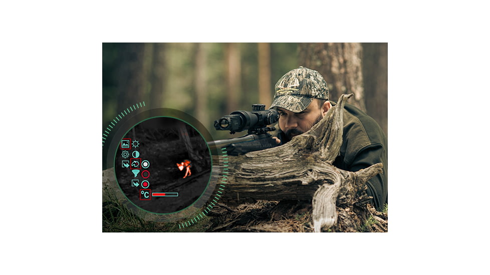 NiteHog Viper 35 Thermal Imaging Monocular w/ Clip-On, Black, 504961