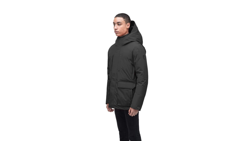 Nobis Geo Short Parkas - Mens, 3LBlack, Extra Large, GEO-3LBlack-XL