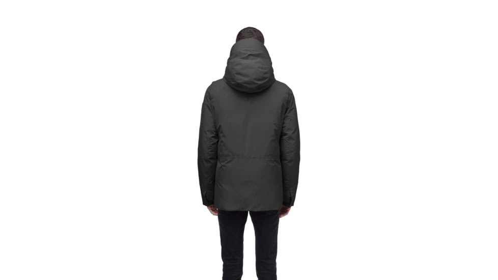 Nobis Geo Short Parkas - Mens, 3LBlack, Extra Large, GEO-3LBlack-XL