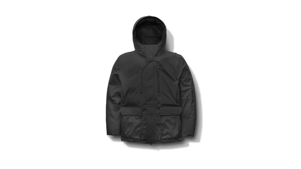 Nobis Geo Short Parkas - Mens, 3LBlack, Extra Large, GEO-3LBlack-XL