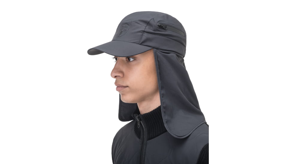 Nobis Tal 3 in 1 Cap, Black, One Size, TAL-BlackDesertPrint-O/S