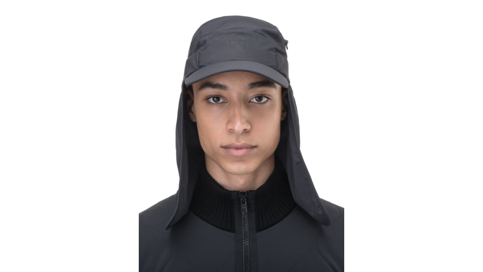 Nobis Tal 3 in 1 Cap, Black, One Size, TAL-BlackDesertPrint-O/S