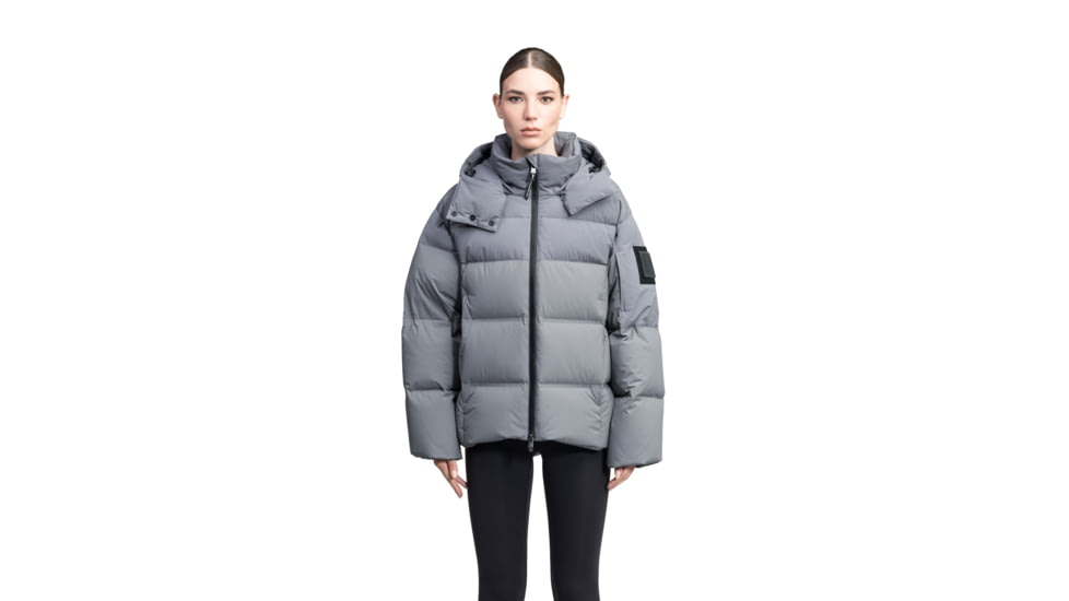 Nobis Una Performance Puffers - Womans, Concrete, Medium, UNA-Concrete-M
