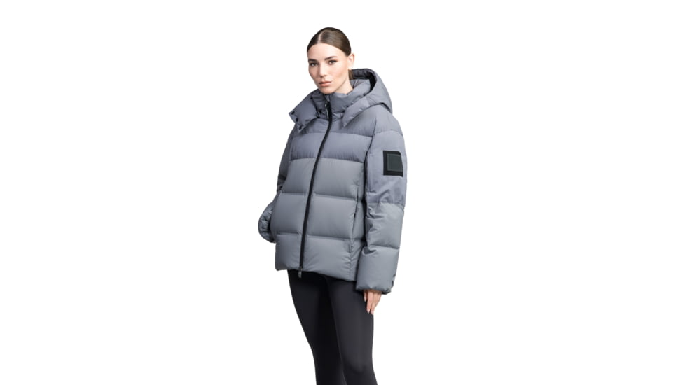 Nobis Una Performance Puffers - Womans, Concrete, Medium, UNA-Concrete-M
