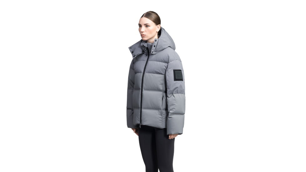 Nobis Una Performance Puffers - Womans, Concrete, Medium, UNA-Concrete-M