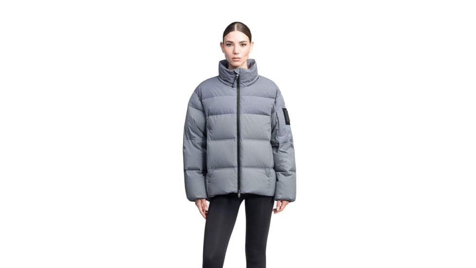 Nobis Una Performance Puffers - Womans, Concrete, Medium, UNA-Concrete-M