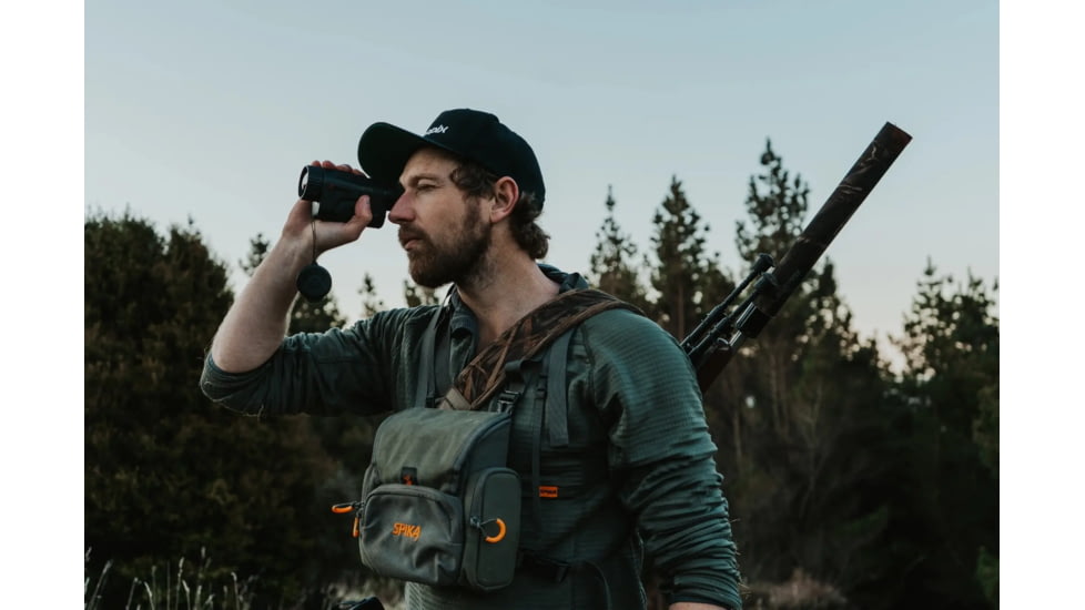 NOCPIX 4x 35mm LUMI H35 Compact Thermal Monocular, 640x512, Black, LUMI-H35