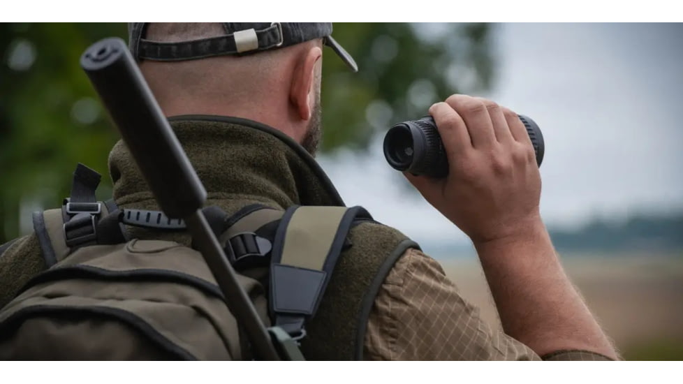 NOCPIX VISTA, Thermal Imaging Sight, 2X Magnification, 50mm Objective, 1280X1024 Thermal Sensor, 1,200 Yard Laser Range Finder, Black VISTA-S50R