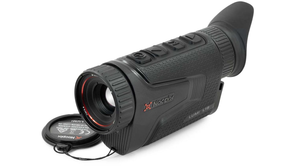 NOCPIX LUMI P19 Compact 2x19mm Thermal Imaging Monocular, 50Hz, 384x288, Black, LUMI-L19