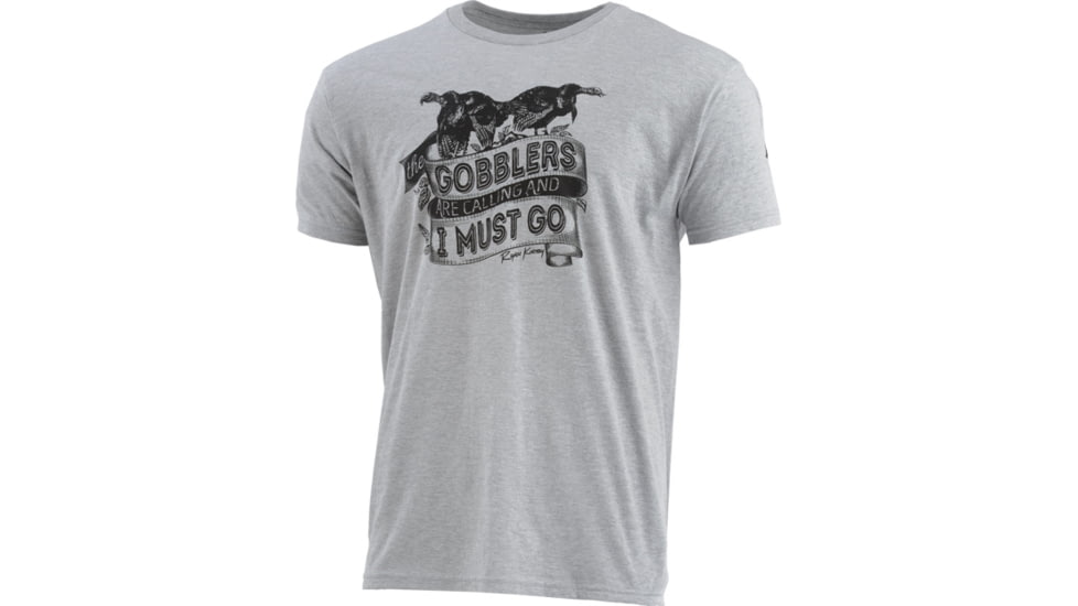 Nomad Gobblers Are Calling Men's T-shirt Grey Small