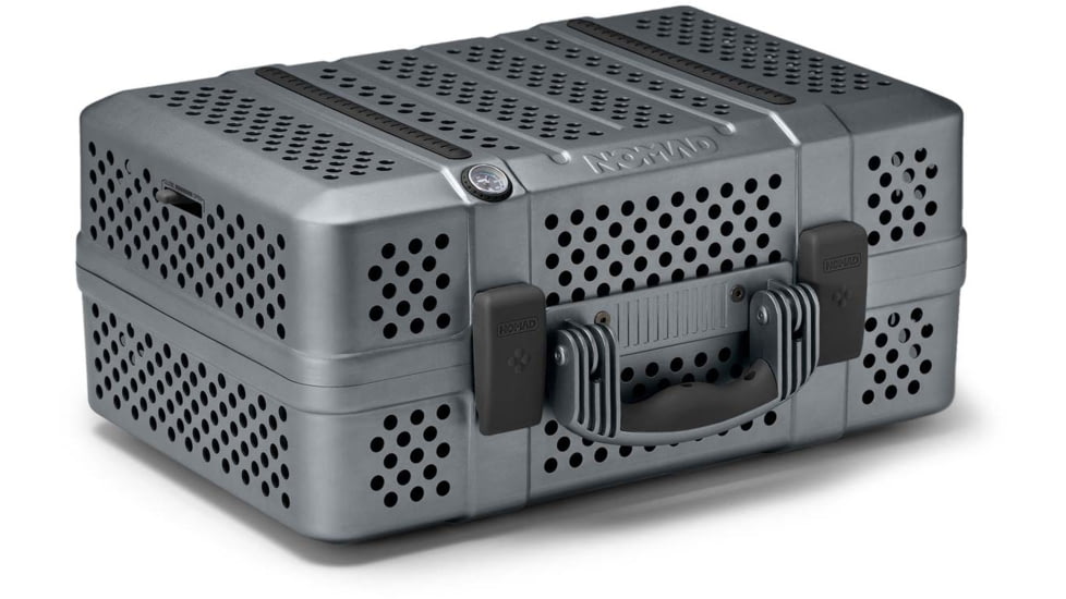 Nomad Grills Barbecue Grill And Smoker, Black, Medium, NG-2001-GG-BLK